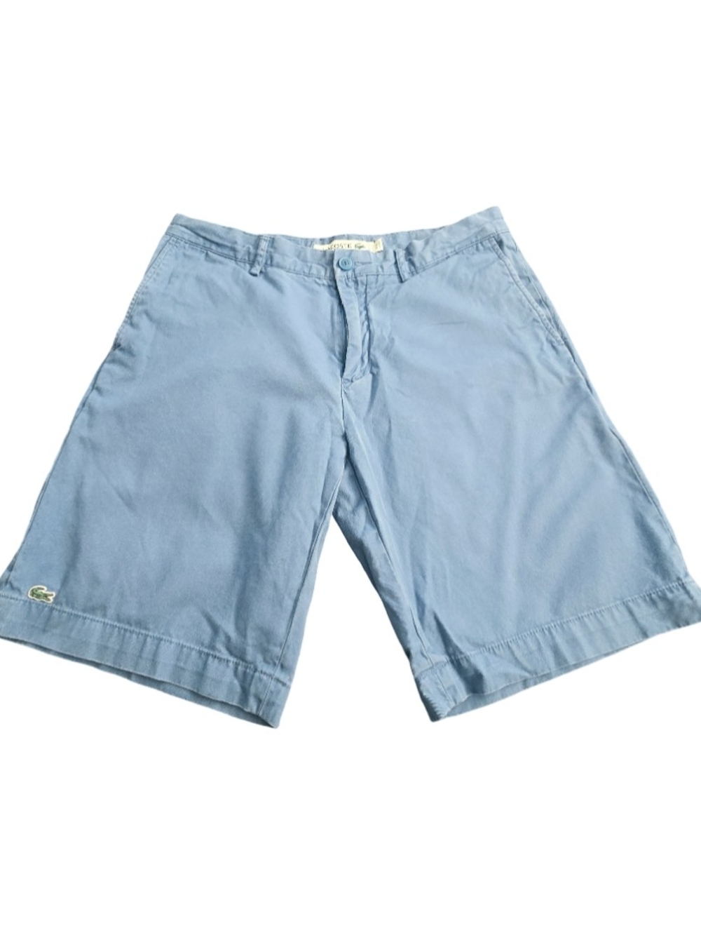 Lacoste Men's Casual Smart Chino Shorts Blue Size 33